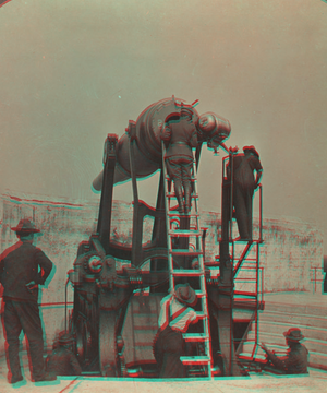 Fort Warren, Boston Harbor, ten-inch disappearing gun