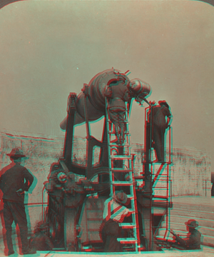 Fort Warren, Boston Harbor, ten-inch disappearing gun