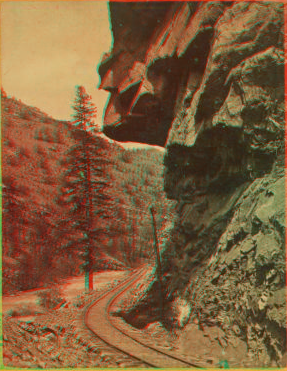 Hanging Rock, looking down. 1867?-1900?