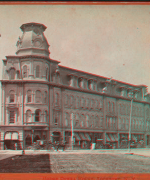 Hodge Opera House, Lockport, N.Y. (Burned Jan. 5, 1881) [1870?-1900?] [1872-1881]