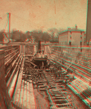 Dry Dock, U.S. Navy Yard, Boston, Mass.