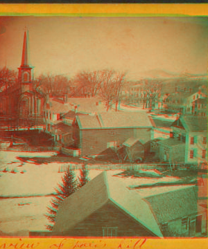 View of Paris Hill, Oxford County, Maine. 1869?-1895?