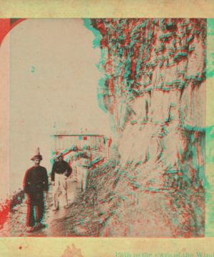 Path to the Cave of the Winds. [1860?-1885?]