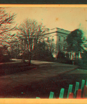 White House Grounds, South Side. 1860-1880 1860?-1880?