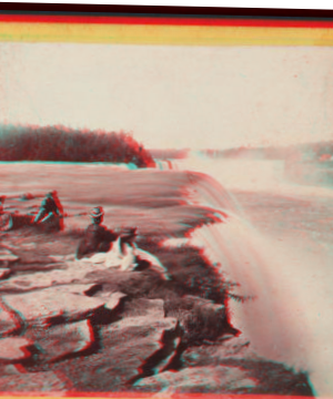 The Falls, from Point View, American side. [1860?-1875?]