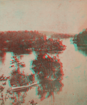 View of Lost Channel. 1870?-1890?