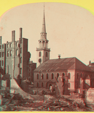 Old South Meeting House, in Boston