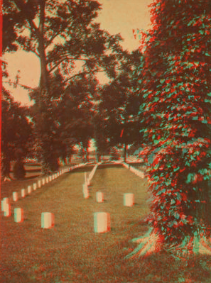 National Military Cemetery, Graves, Nashville, Tenn. 1870?-1897? [188-]