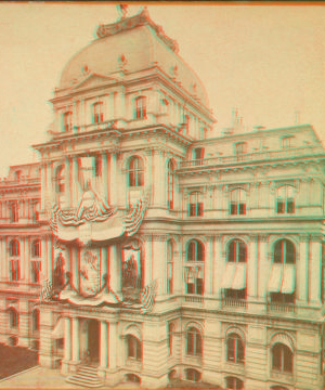 City hall. 1875