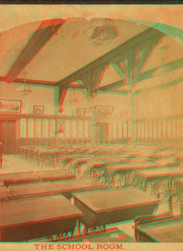 St. Paul's School, Concord, The School Room. 1863?-1880?