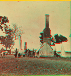 Ruins of White House, York, [sic] River, Va. 1861-1865