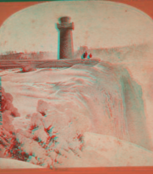 Horseshoe Fall, winter. 1865?-1880?