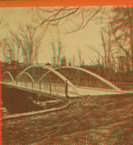 King Iron Bridge, Centennial Grounds. 1876