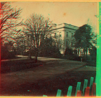 White House Grounds, South Side. 1860-1880 1860?-1880?