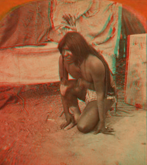 A native Indian of Arizona. 1870?-1910?