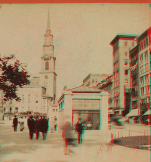 Subway station, Park St., Boston