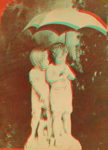 [Sculpture] "Out in the rain." 1876