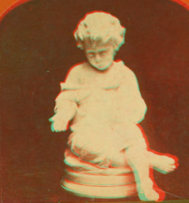 Beggar boy, Memorial Hall, Annex. [Italian sculpture]. 1876