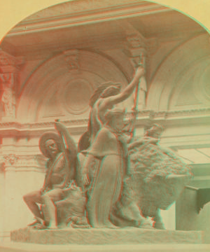 [Sculpture] group "America," Art Gallery. 1876