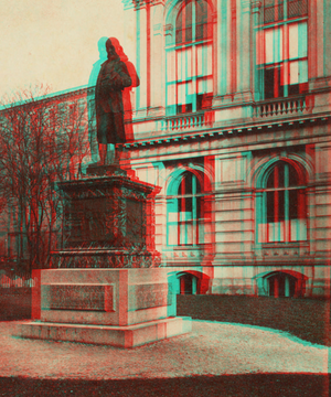 Franklin Statue in front of City Hall, Boston