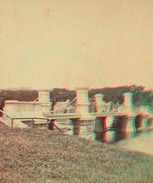 The bridge (distant view), Public Gardens