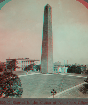 Sacred to the cause of American liberty--Bunker Hill Monument, Boston, Mass.