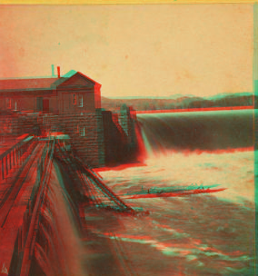 [View of a dam.] 1865?-1885?