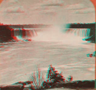 Horseshoe Fall from Canada. 1869?-1880?