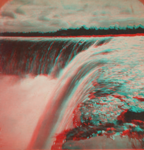 Horseshoe Fall, Canada side, Niagara. 1865?-1880?