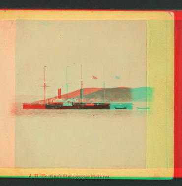 [View of Alcatraz.] 1870-1873 1858?-1906?