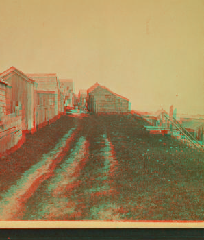 [View of buildings at Siasconset.] 1867?-1890? 1883