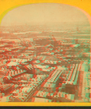 View from Bunker Hill monument. 1862?-1885?