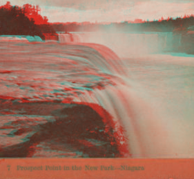 [Prospect Point in the New Park, Niagara.] 1865?-1880?