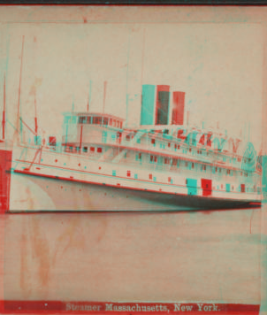 Steamer Massachusetts. [1858?-1915?]