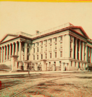 U.S. Treasury, North Front. 1860?-1915?