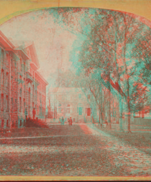 [Quad with Nassau Hall on the left.] 1870?-1905? [ca. 1870]