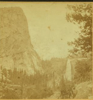 Nevada Falls and Cloud's Rest, Yosemite, Cal. 1871-1894