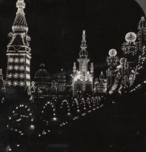 One of the attractions of New York's most popular pleasure resort - electrical display at Luna Park, Coney Island, N.Y. c1906 [1865?]-1919