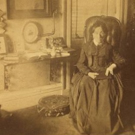 [Portrait of an unidentified woman.] 1859?-1885?