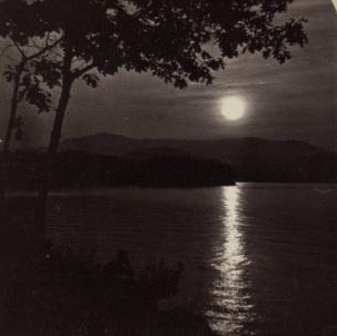 Moonlight on Lake George. [1870?-1885?]