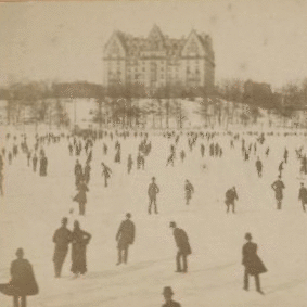 Skating, Central Park, N.Y. [1860?]-1896