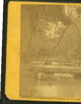 Pontoon bridges, North Anna, constructed by the 50th N.Y.V. engineers, below railroad bridge, where a portion of the 2nd Corps, under Gen. Hancock crossed May 23rd, 1864. 1862-1865