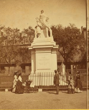 [Soldiers' & Sailors' Monument, Charlestown, Mass.] 1864?-1890?