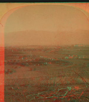 San Gabriel Valley in winter, Sountern California. 1870?-1906 ca. 1885