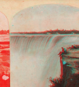 Portion of the Horse-Shoe Fall, Niagara. [1858?-1859?]