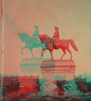 Washington Equestrian Statue, Public Garden, Boston, Mass.