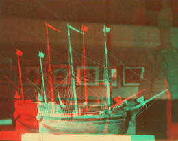 Model of the Mayflower. 1865?-1905?