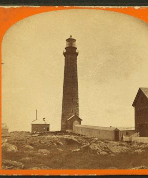 Thacher's Island. 1858?-1890?