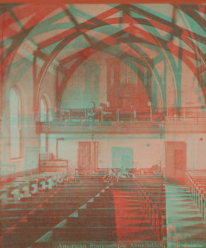 Interior View of  Chapel at Princeton College, N.J. 1870?-1905? [ca. 1860]