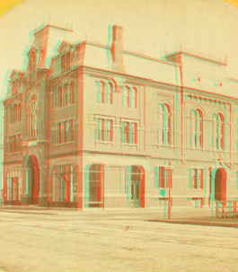 Parker fraternity hall. 1867?-1875?